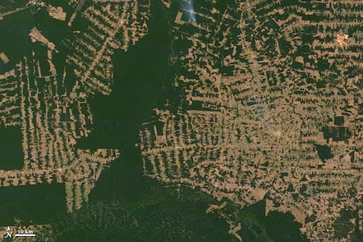 Rondônia from Orbit - 2011