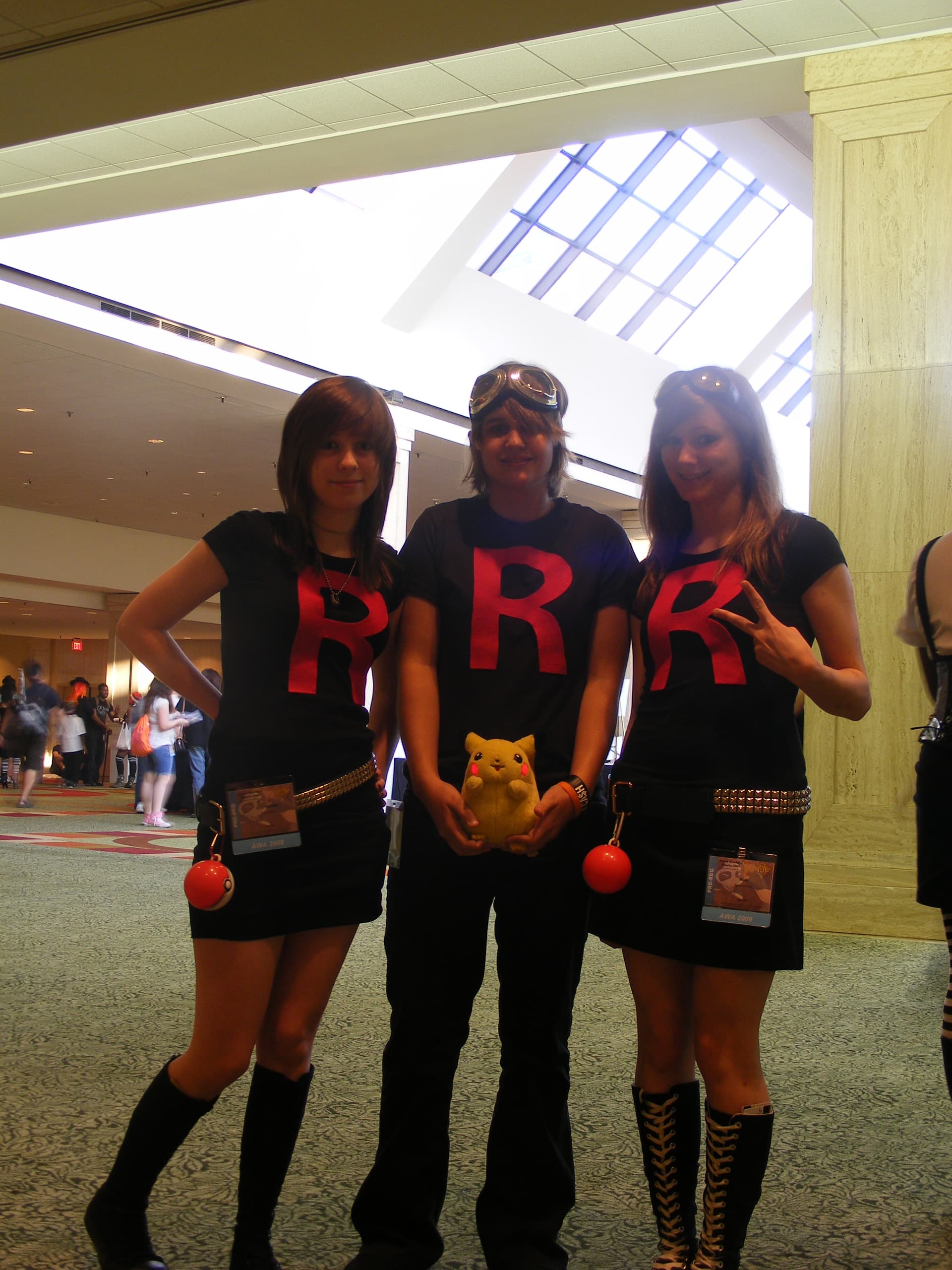 Team Rocket, blasting off at AWA