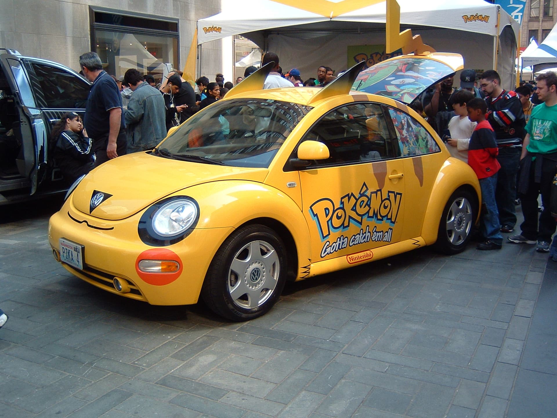 Pikachu Beetle at the Nintendo World opening