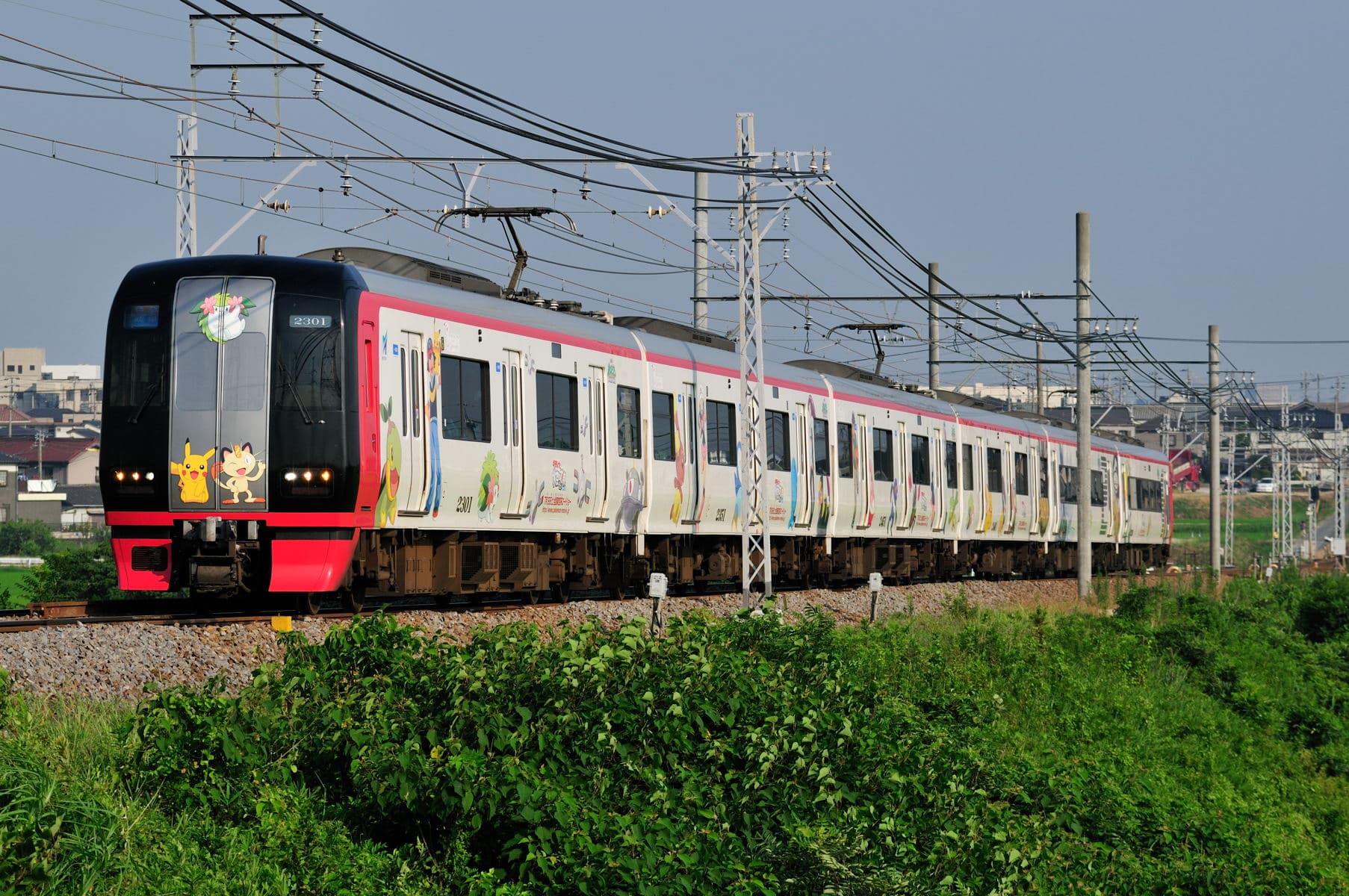 Meitetsu "Giratina & Shaymin" train