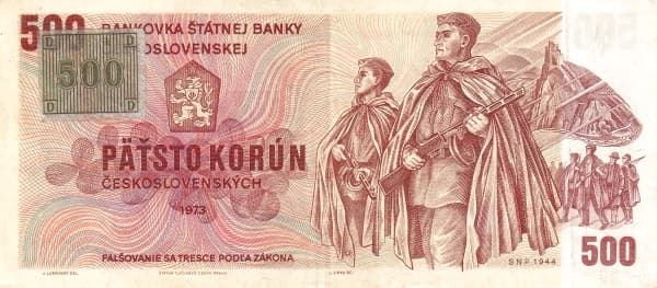 The Czech Koruna Issued