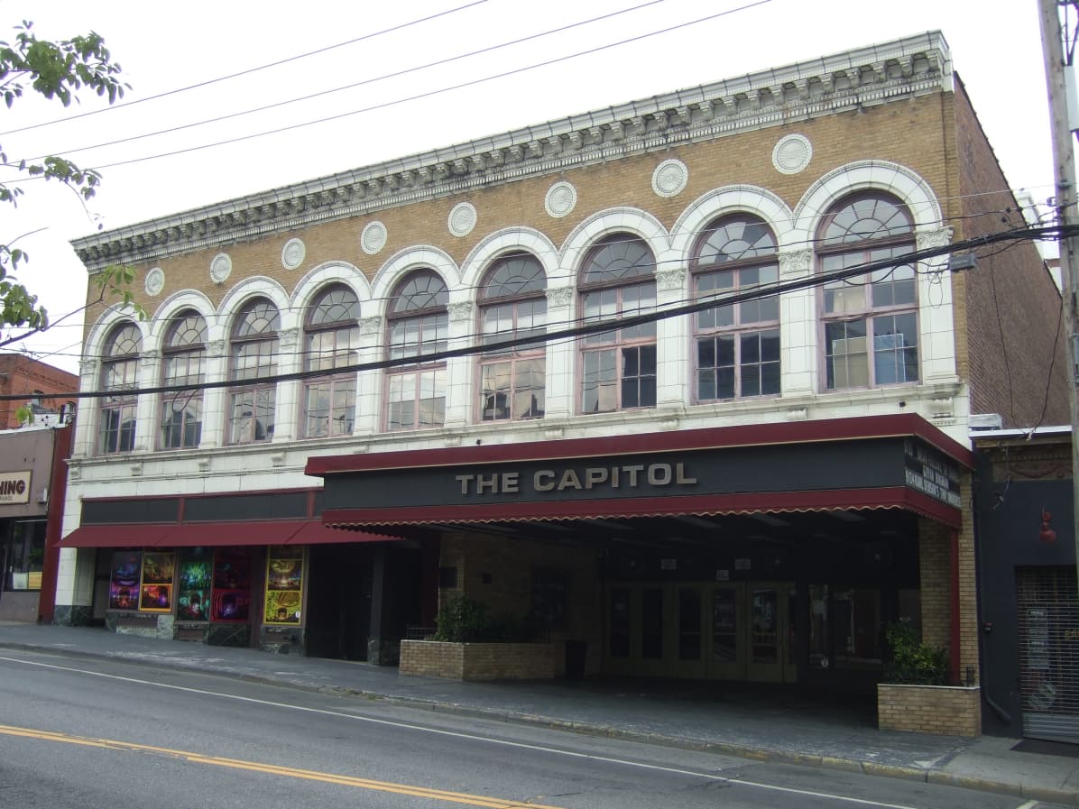 Second view of the Capitol Theatre facade