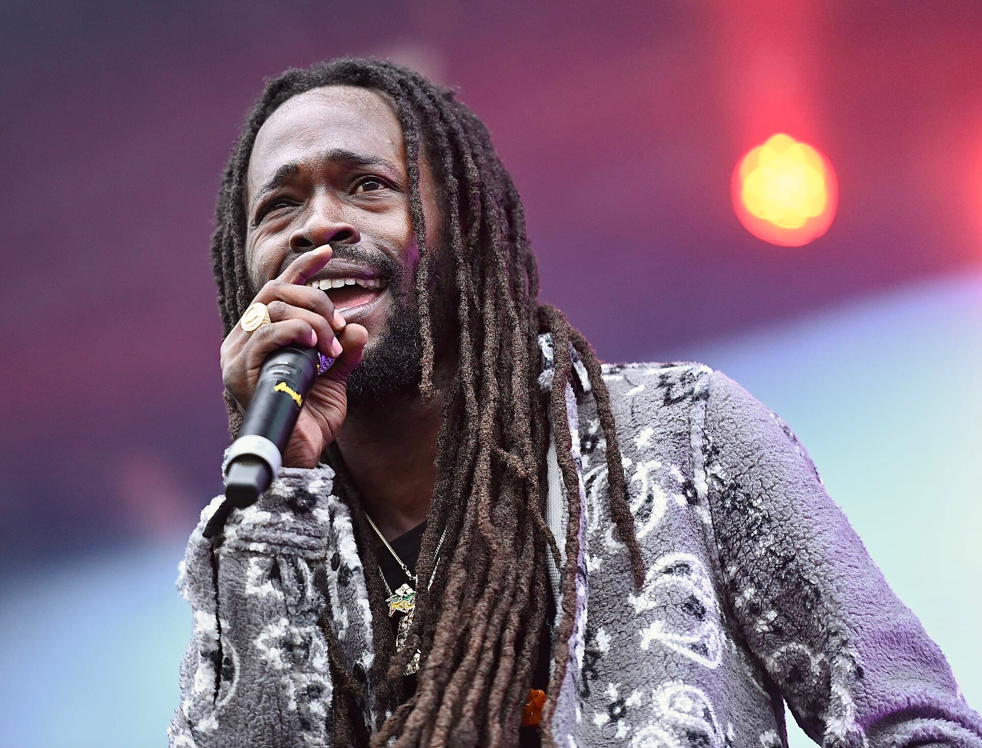 Jesse Royal at Reggae Geel, Belgium, 2023.
