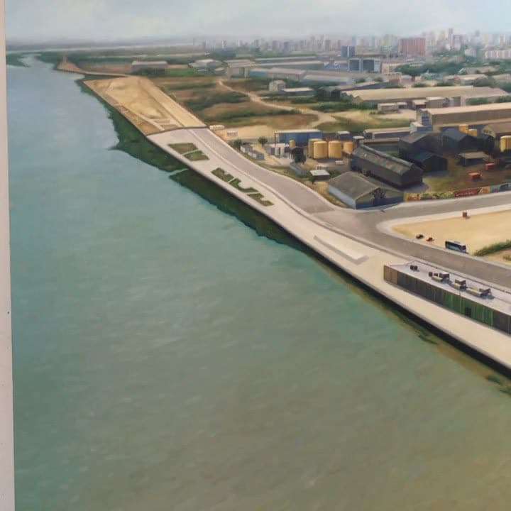Pintando esta Barranquilla que tanto amamos.