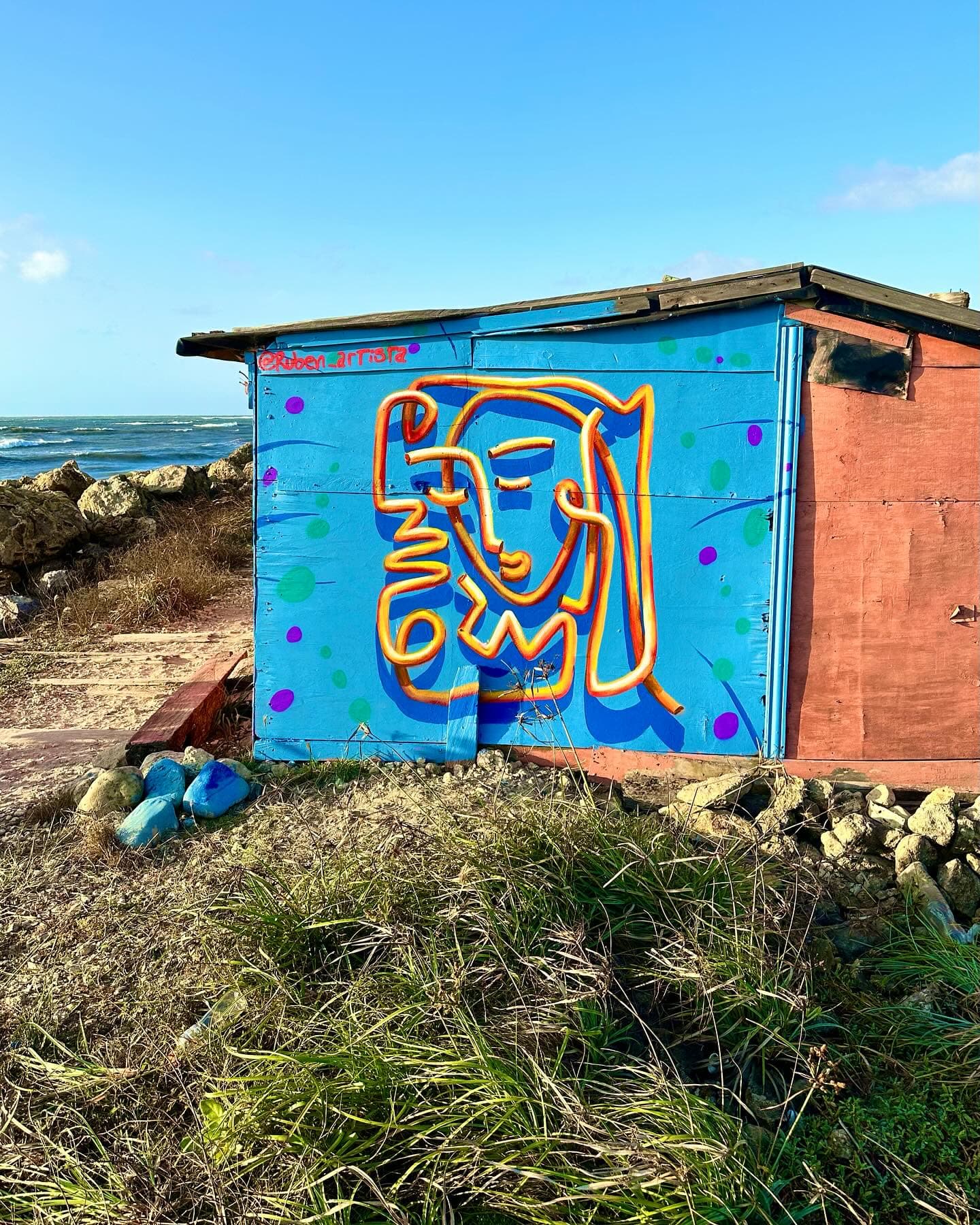 pintado entre mar y rio un formatico pequeño para comenzar este 2024. (1 of 3)