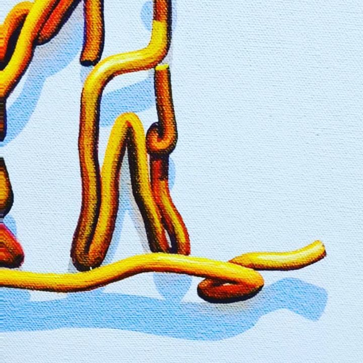 Titulo: amor y control Obra por encargo que refleja el amor y la unión de una familia.