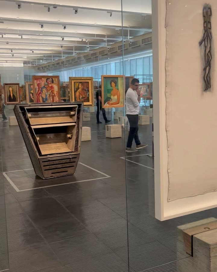 Les comparto algo de mi visita al impresionante museo de la ciudad de São Paulo MASP