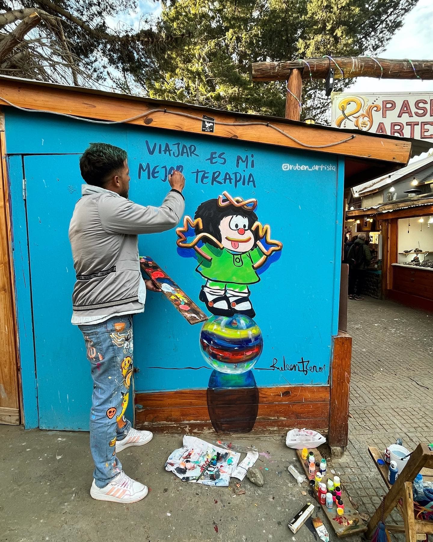 Recreando uno de los iconos de la cultura argentina. (3 of 4)