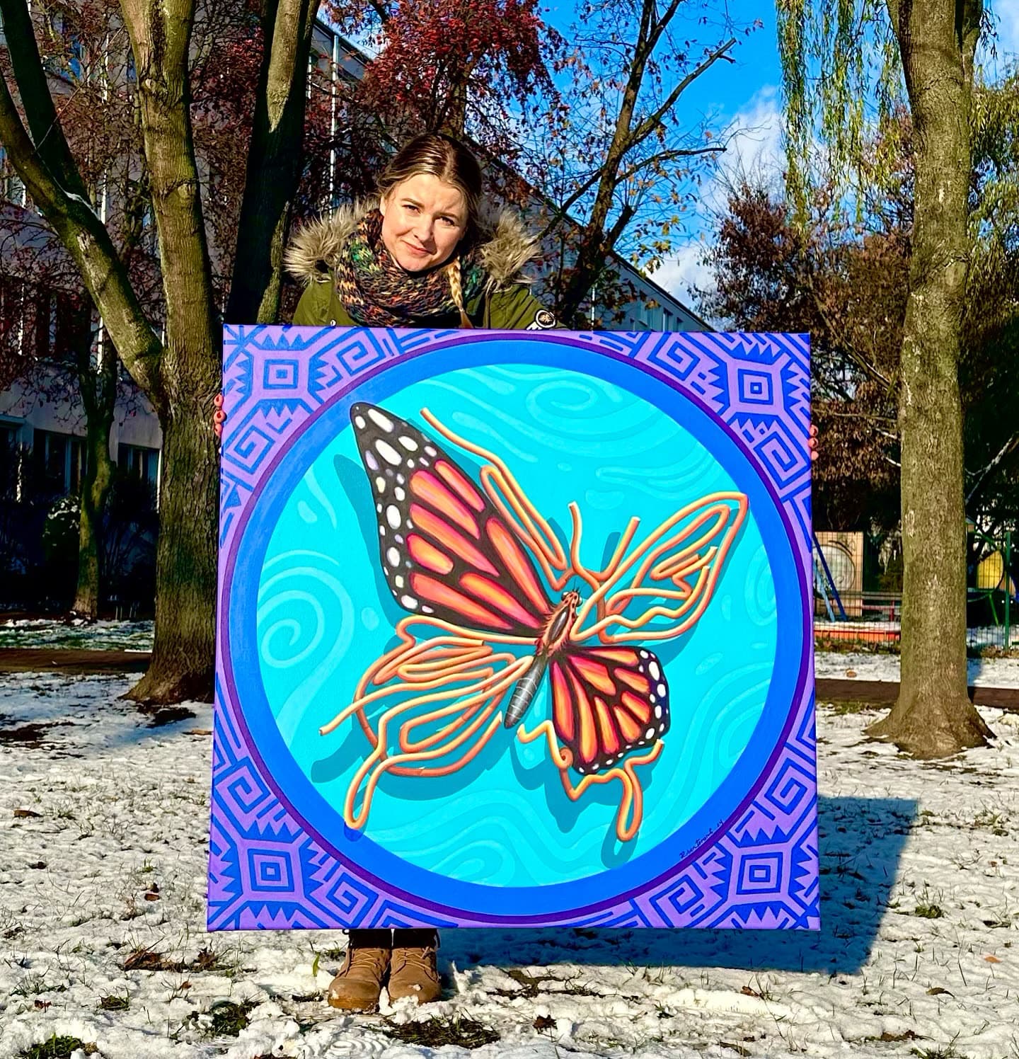 Happy customer with this work of art made with great care for her. (3 of 3)