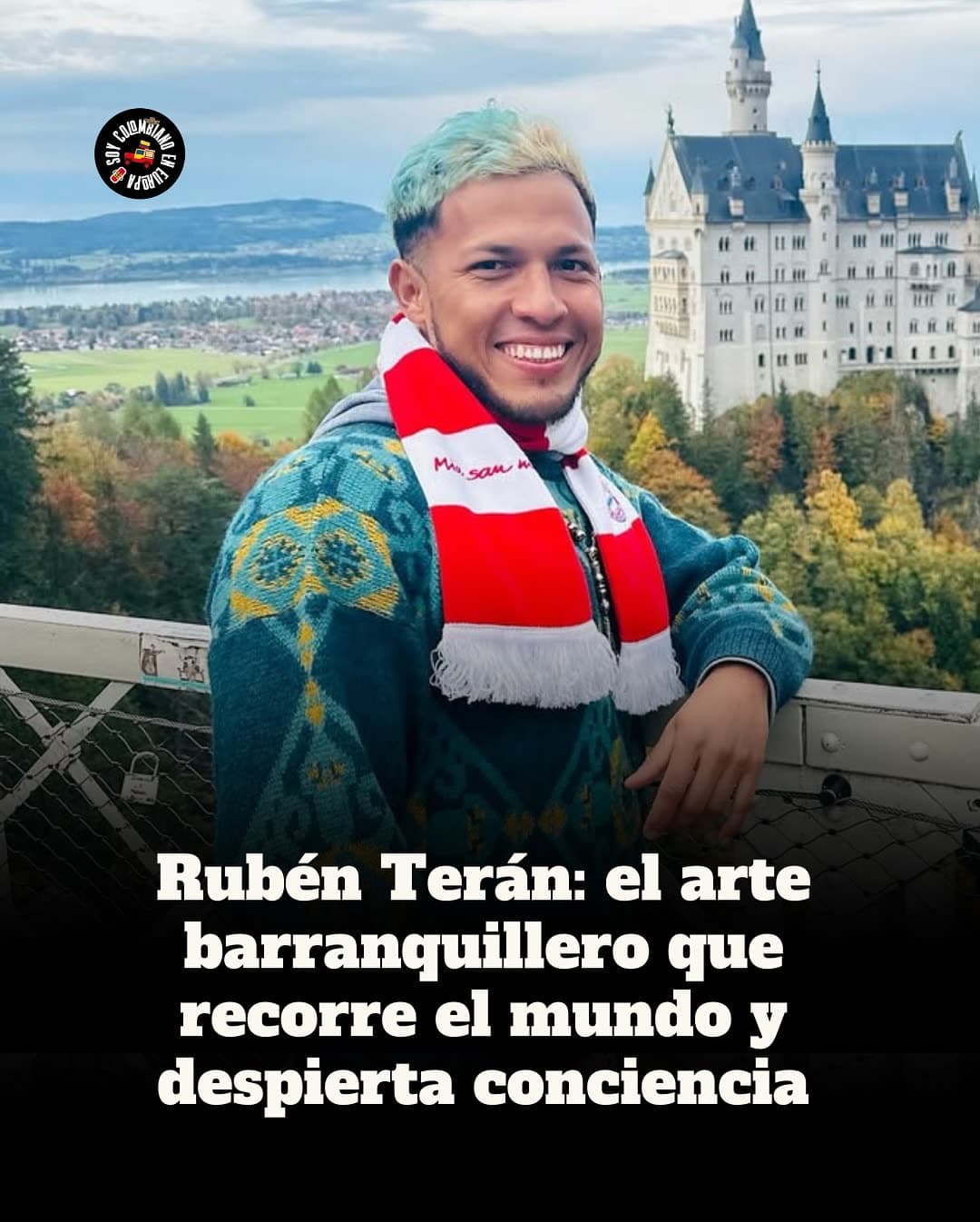 El barranquillero Rubén Darío Terán Gómez continúa llevando el talento colombiano a… (1 of 4)