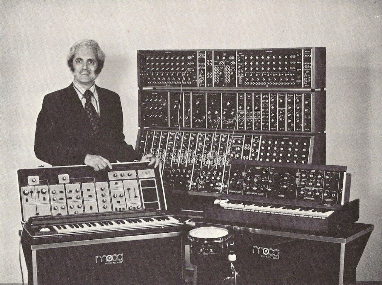 Robert Moog - Moog Modular Synthesizer