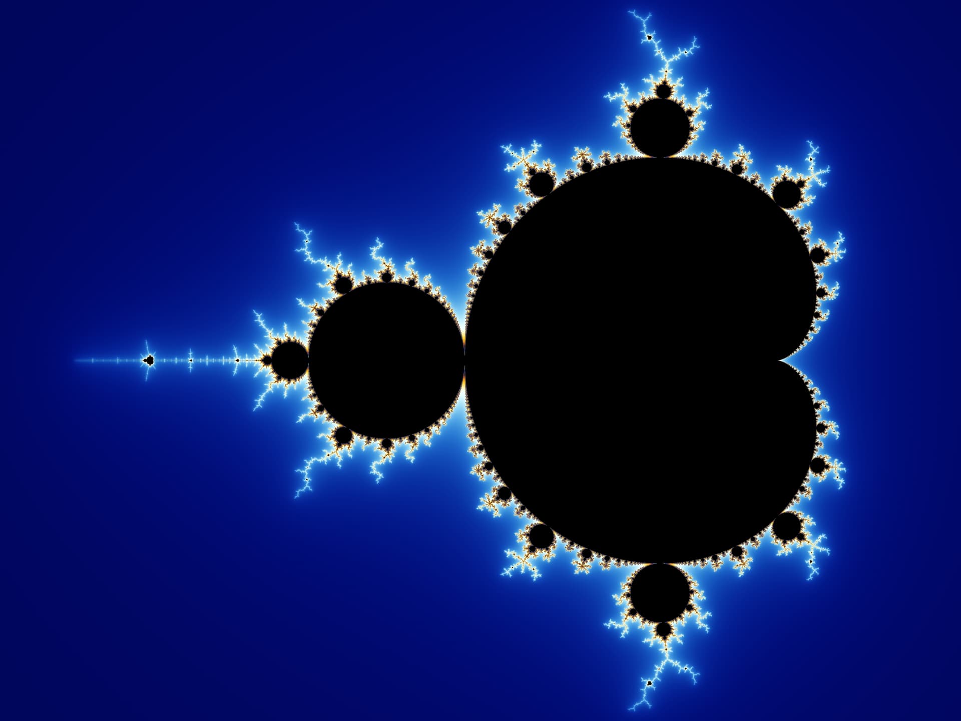 Benoît Mandelbrot - First rendering of the Mandelbrot Set