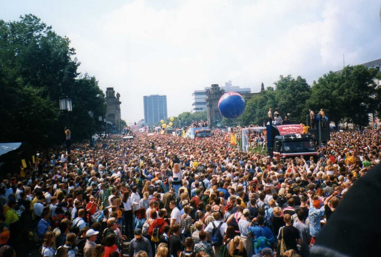 Love Parade, Berlin 1998