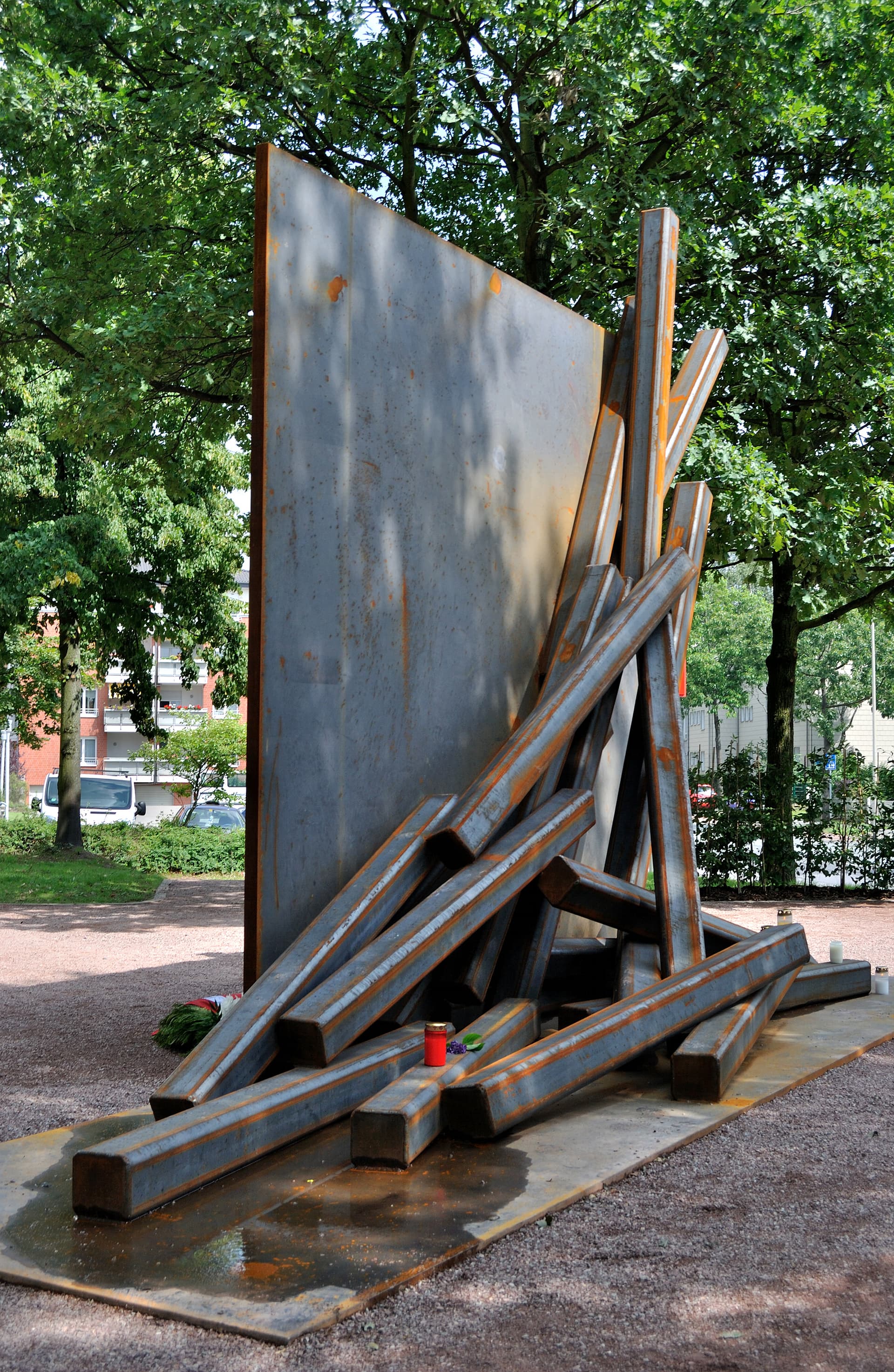 Love Parade memorial monument, Duisburg