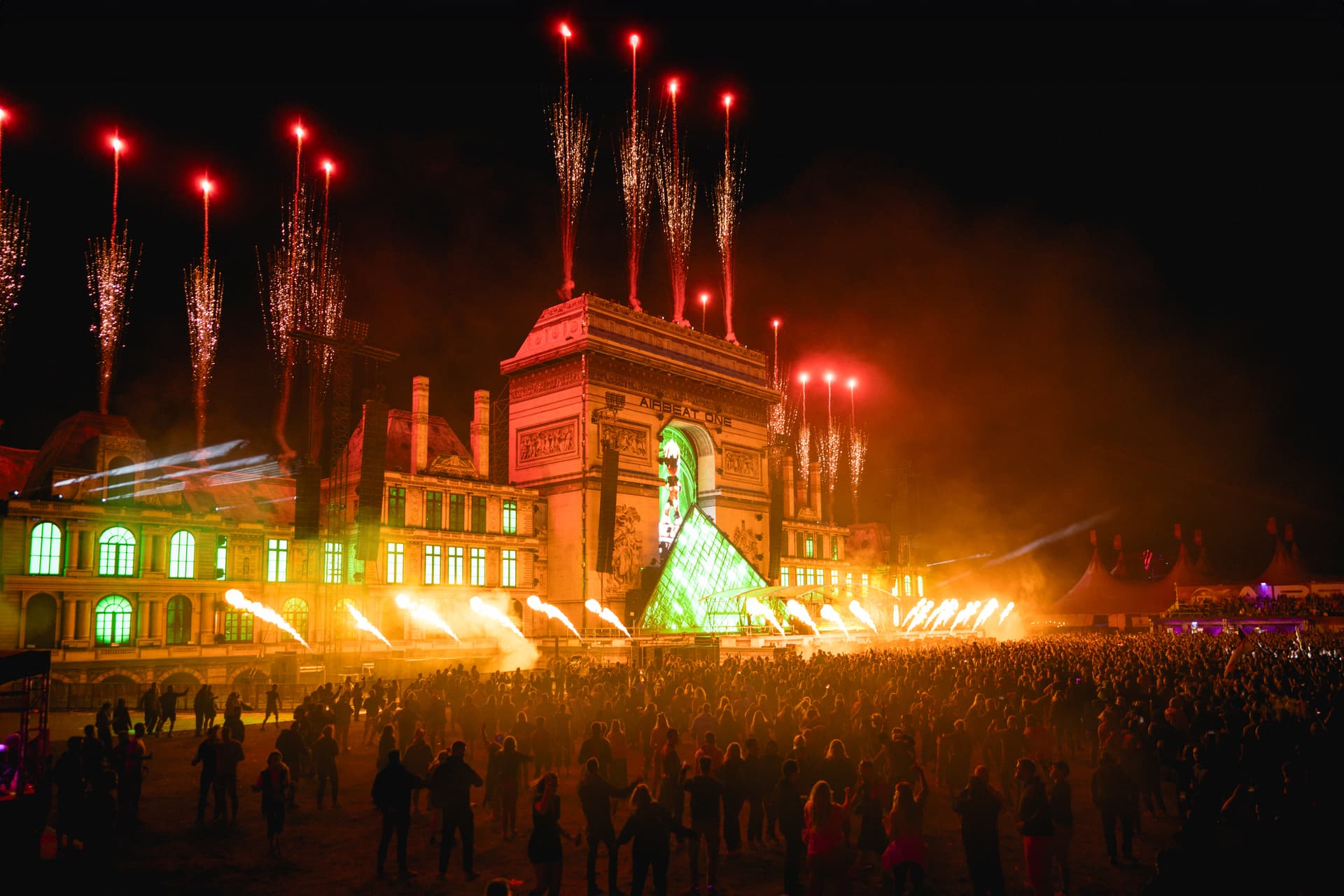 Airbeat One festival main stage, 2024