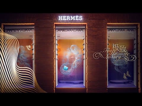 Window Display | Summer Windows of Hermès Maison in Shanghai 2019