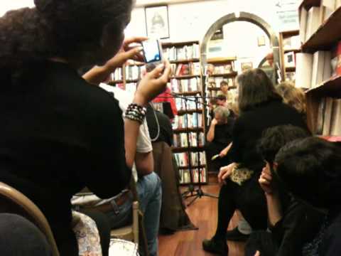 Ferlinghetti reads inside City Lights during Litquake