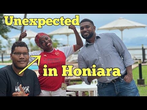 I Met @DianahDaisy in Honiara Solomon Islands 🇸🇧