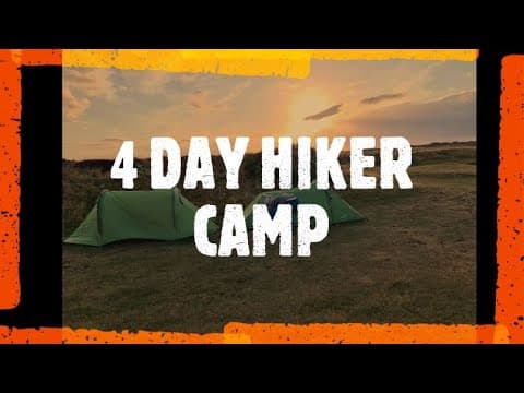 4 Days Hiker Camp around the Isle of Man - Raad ny Follian (Coastal Footpath) - part 2