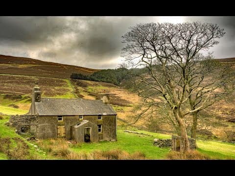 Ray Kelly on the Isle of Man, visiting the old farm called Cronk Dhoo