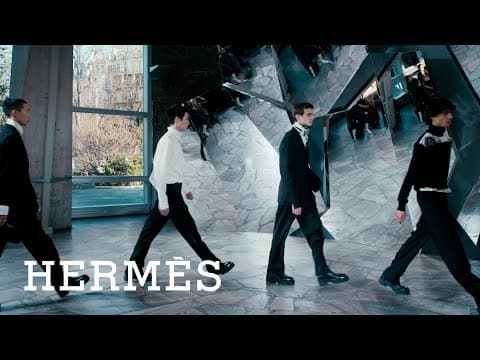 Hermès men's winter 2023 live show