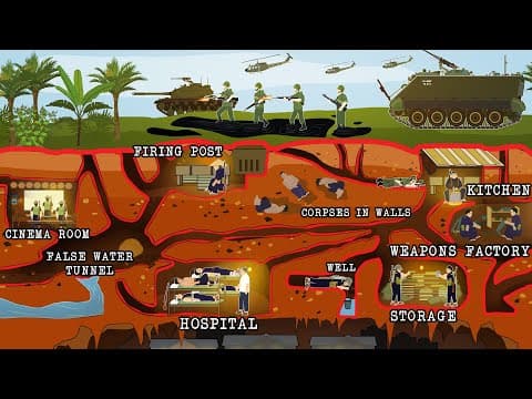 Life inside the Viet Cong tunnels
