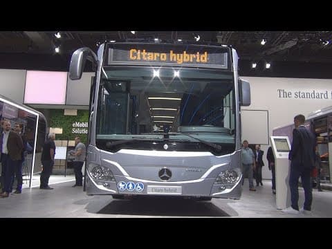 Mercedes-Benz Citaro Hybrid Bus (2019) Exterior and Interior