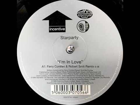 Starparty - I'm In Love (Ferry Corsten & Robert Smit Remix) (1999)