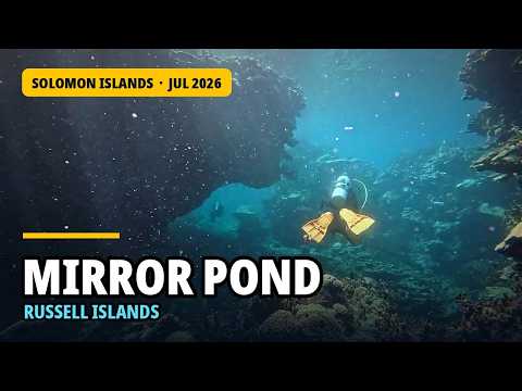 Mirror Pond, Russell Islands, Solomon Islands | Jungle Cavern Dive
