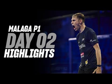 Malaga Premier Padel P1: Day 2 - Round of 32 - Men's Highlight