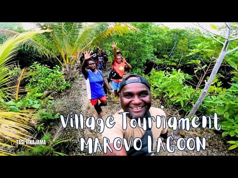 Village soccer and volleyball tournament | Kokete Village Marovo lagoon