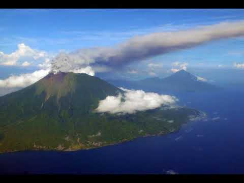 Tinakula is a conical stratovolcano, Temotu Province, Solomon Islands