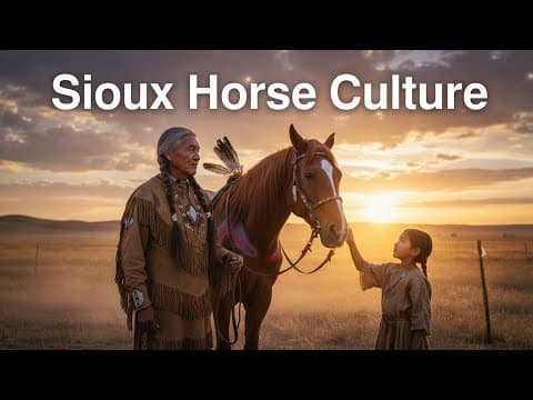 Sioux Horse Culture Explained | Lakota Horses, History & Living Traditions