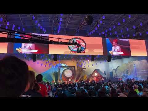 Worlds 2023 opening ceremony - attendee footage