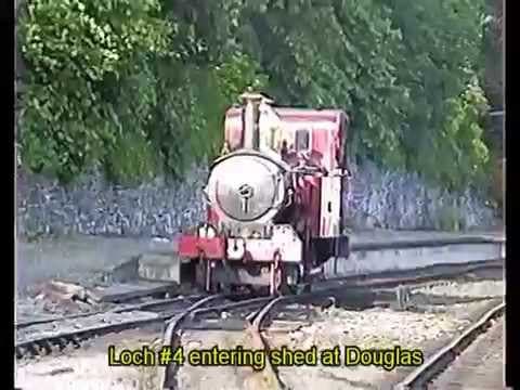 Isle of Man Steam Railway with footplate (cab) ride June 1992