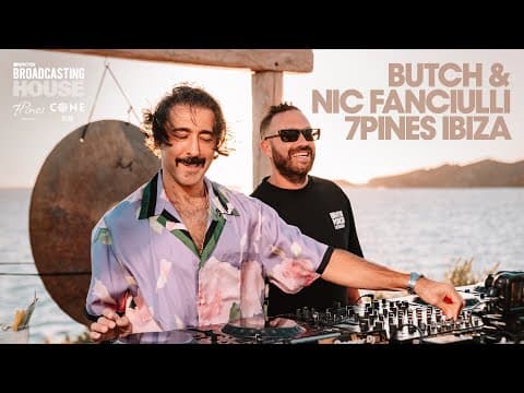 Nic Fanciulli B2B Butch - 7Pines, Ibiza đ
(Live Summer House Music DJ Set) #LiveStream #Ibiza