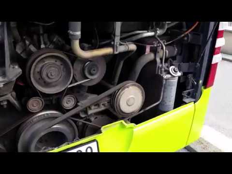 Mercedes-Benz Citaro (OM457hla engine startup)