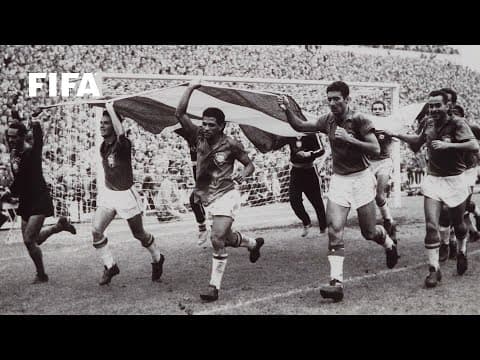 Brazil win their first - Sweden 1958