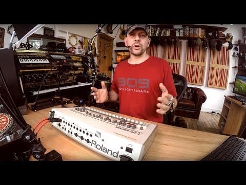 Roland TR-909 video manual