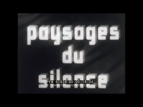 EARLY JACQUES COUSTEAU FILM "SILENT LANDSCAPES" 1947 AQUA-LUNG DOCUMENTARY 61824