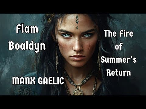 đ” Flam Boaldyn - The Fire of Summerâs Return | MANX GAELIC | Celtic Song | Isle of Man | Subtitled