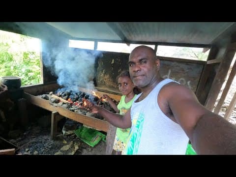 Our traditional Cassava Pudding (Motu)