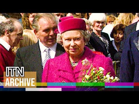 Queen Elizabeth II returns to Aberfan (1997)