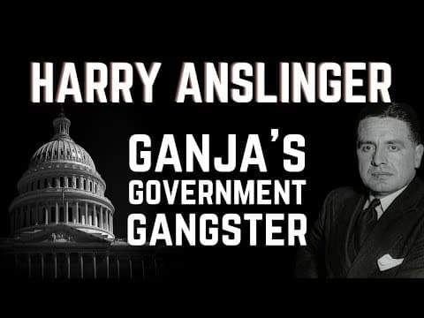 Harry Anslinger, the architect of cannabis prohibition
