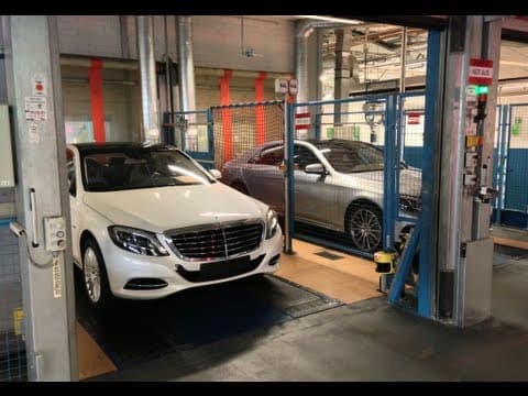 Die Geburt einer jeden Mercedes S-Klasse W222 im Werk Sindelfingen