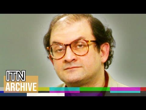The interview Salman Rushdie came to regret