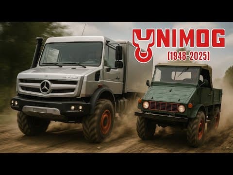 Unimog Evolution 1948–2025 - The Mercedes-Benz Off-Road Legend