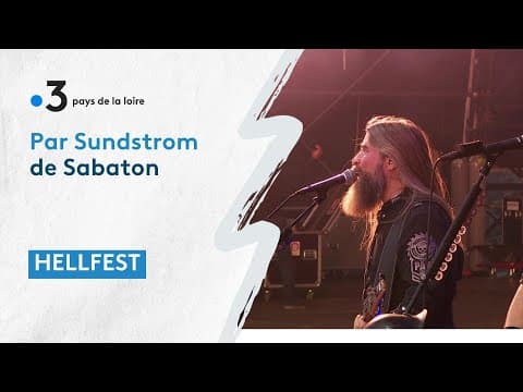 Hellfest 2022: Par Sundstrom de Sabaton