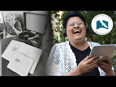 Ninety years of talking books