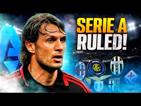 The Seven Sisters of Serie A
